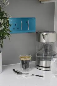 Ocean Blue Wiring Accessories Trendi Decorative Screwless